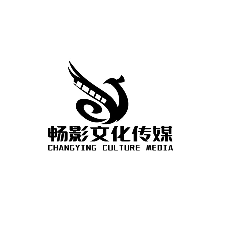 畅影文化传媒logo