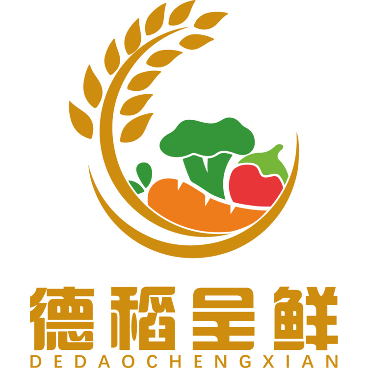 德稻呈鲜logo