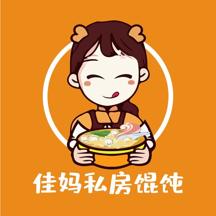 佳妈 私房馄饨logo