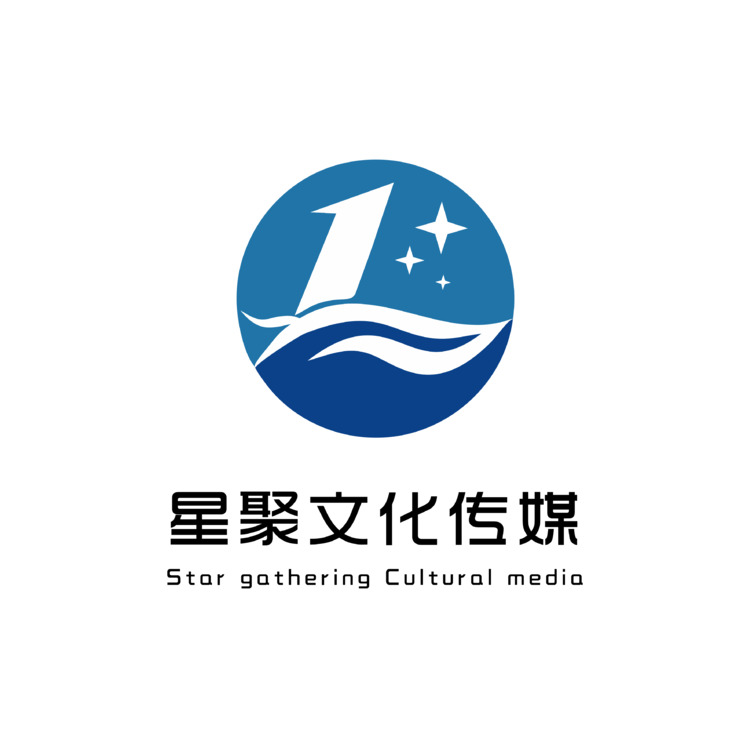 星聚文化传媒logo