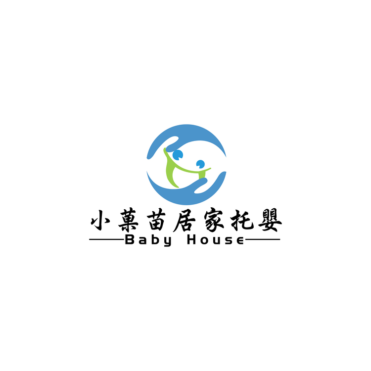 小菓苗居家托嬰logo