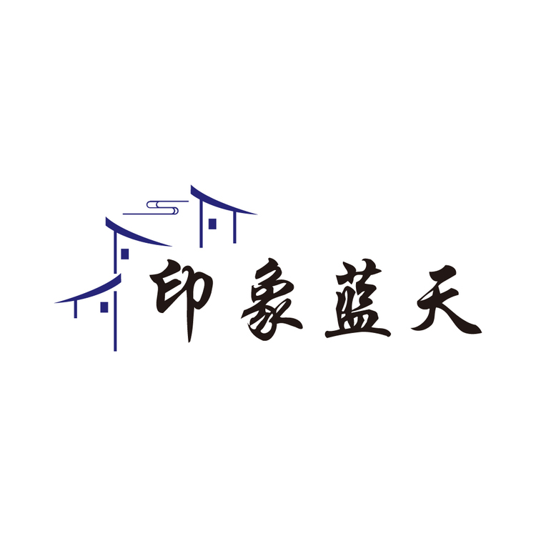 印象蓝天logo