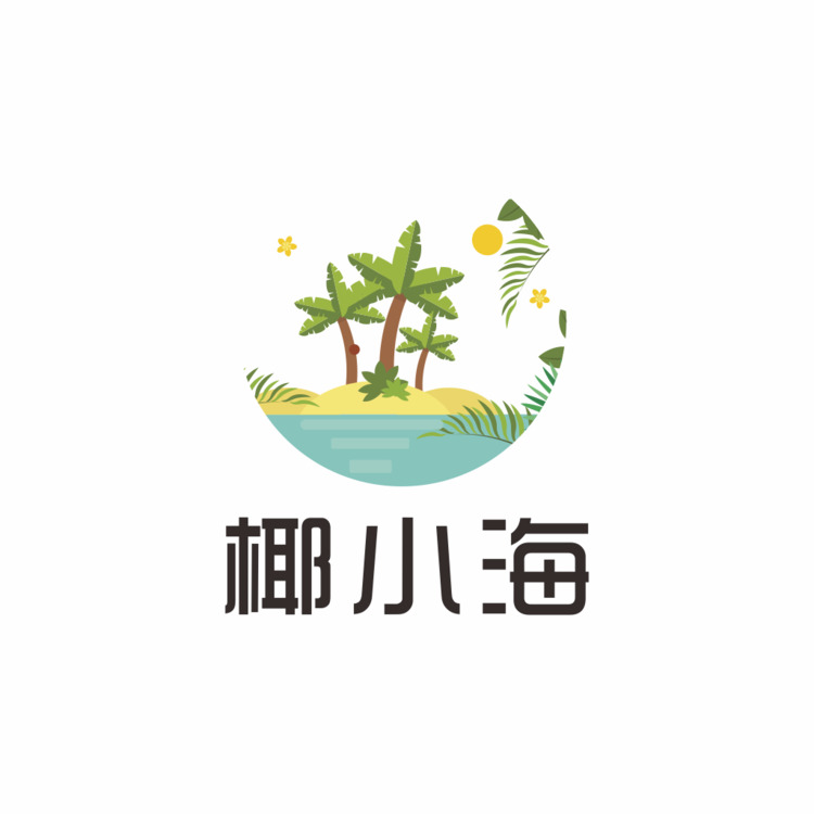 椰小海logo