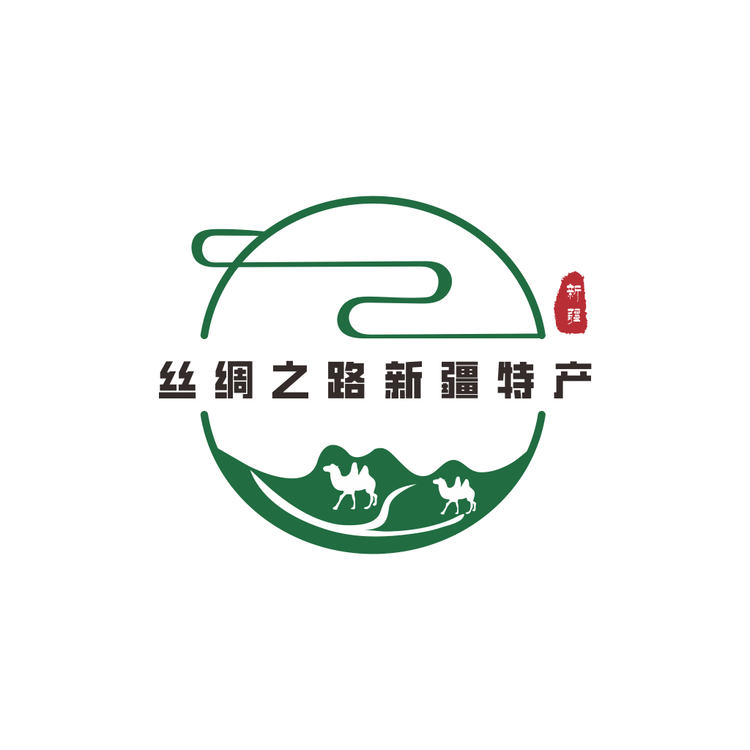 丝绸之路新疆特产logo